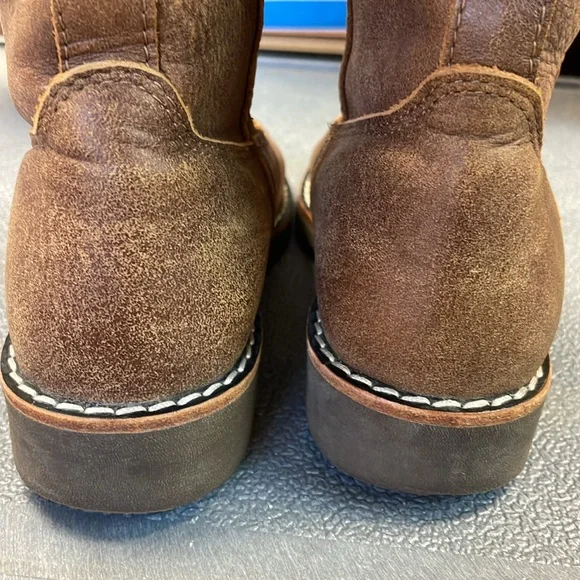 Classic Roots Tribe Leather Knee-High Riding Boots Unlined Made in Canada π¨π¦ - Picture 4 of 17